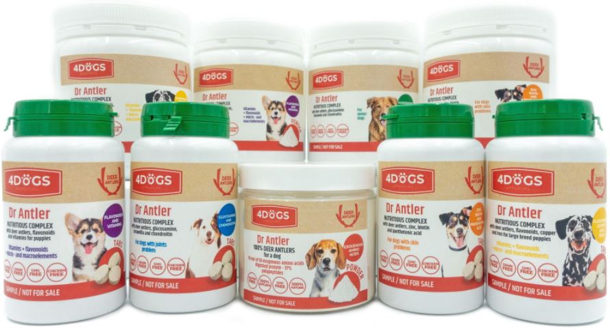 TNC PETS Antler&Minerals Supplements Range